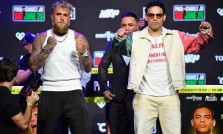 Chávez Jr. y Jake Paul cumplen peso para su pelea en Anaheim