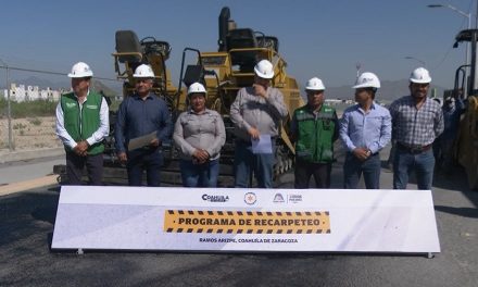 Llega recarpeteo a Manantiales del Valle