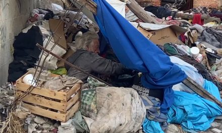 Lote baldío en el centro de Saltillo es un basurero