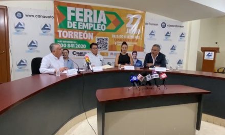 Ofertarán 450 vacantes en Feria del Empleo de Torreón