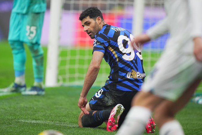 Guerra entre Irán e Israel deja sin poder viajar al Mundial de Clubes al delantero del Inter Mehdi Taremi