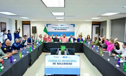 Carlos Villarreal y Hugo Gutiérrez encabezan Consejo Municipal de Seguridad
