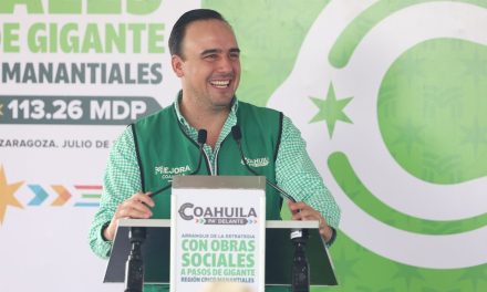 Manolo Jiménez inicia obras sociales en los Cinco Manantiales