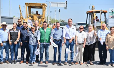 Inician modernización de vialidades en Acuña