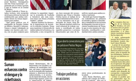 Portada RCG Fronteriza [11 de julio de 2025] Plan con EE. UU. fortalecerá la seguridad y la economía: Manolo Jiménez; suman esfuerzos contra el dengue y la rickettsiosis y más…