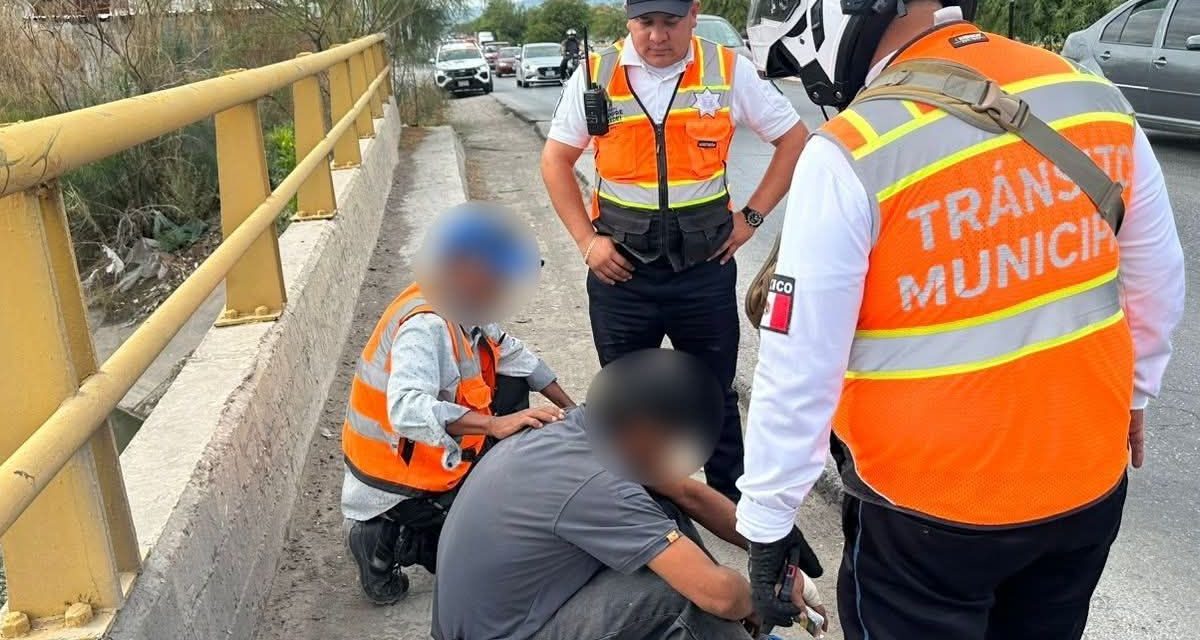 Agentes de Tránsito brindan más de mil servicios sociales