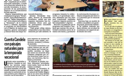 Portada RCG Lagunera [29 de julio de 2025] Se suman ciudadanas al programa ‘Las Mujeres Siempre Pueden Más’; cuenta Candela con paisajes naturales para la temporada vacacional y más…