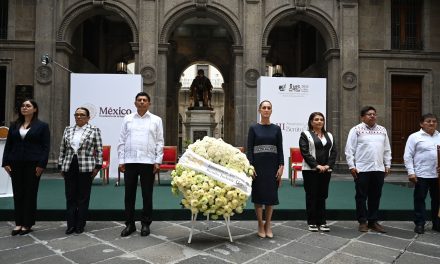 Sheinbaum encabeza la conmemoración del aniversario luctuoso de Benito Juárez