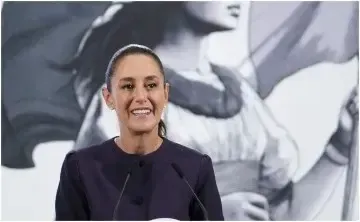 Defiende Claudia Sheinbaum obras del Gobierno federal