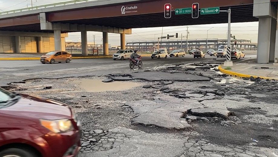 Parecía zona de guerra tras la lluvia