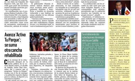 Portada RCG Media [24 de julio de 2025] Acercan trámites del Registro Civil a comunidades rurales;  avanza ‘Activa Tu Parque’; se suma otra cancha rehabilitada y más…