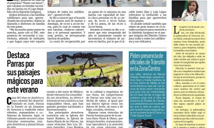 Portada RCG Media [30 de julio de 2025] Luly y Javier ponen en marcha programa ‘Paseo con Amor’; destaca Parras por sus paisajes mágicos para este verano y más…