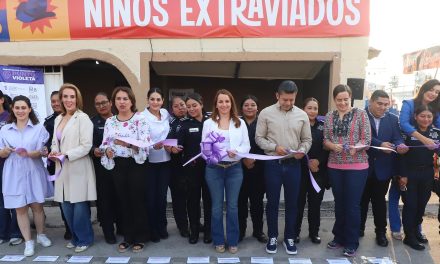 Inauguran puntos Violeta en Parras y en la feria de Saltillo