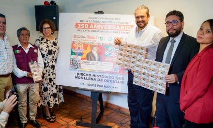 Ramos Arizpe resuena en México con billete de la Lotería Nacional