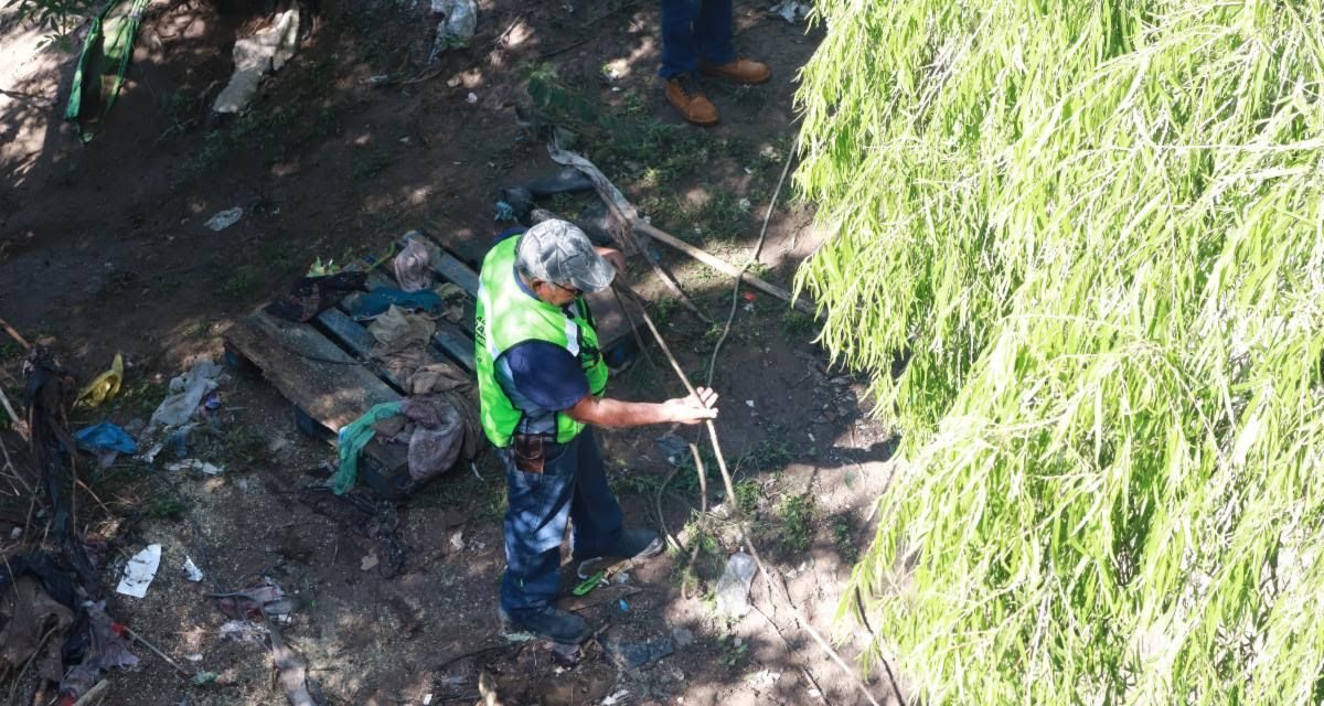 Avanzan labores de limpieza en Saltillo tras tormenta