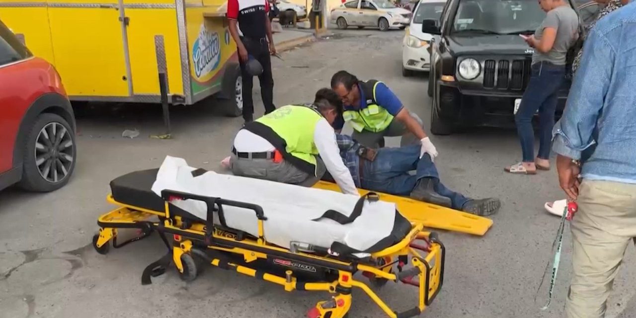 Adulto mayor resulta herido tras ser atropellado en la colonia Mirasierra