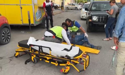 Adulto mayor resulta herido tras ser atropellado en la colonia Mirasierra
