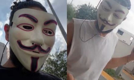 Vecinos de Escobedo denuncian acoso y amenazas de residente con máscara y dron