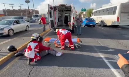 Arrollan a motociclista en Periférico