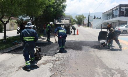 Se redoblarán esfuerzos en bacheo tras los estragos de la lluvia en Saltillo