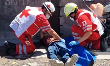 Joven resulta gravemente lesionado tras caer de una barda en Loma Linda