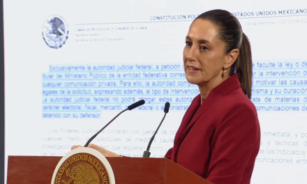 Sheinbaum rechaza que el Estado vaya a espiar; solo los jueces permitirán intervenciones