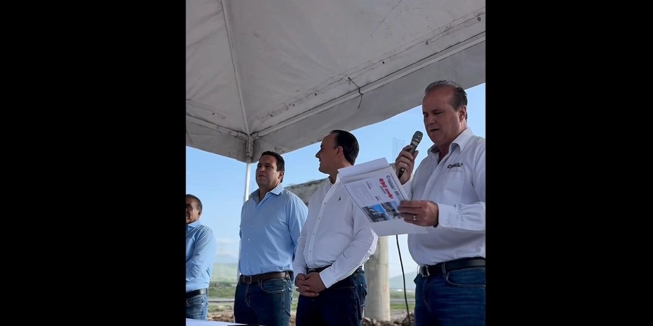 De 38 por ciento es el avance en la obra de Derramadero
