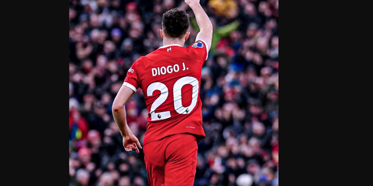 Liverpool retira el dorsal 20 en honor a Diogo Jota tras su trágica muerte