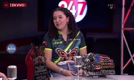 De la cacería al deporte; Jimena Dávila, campeona nacional de tiro con rifle