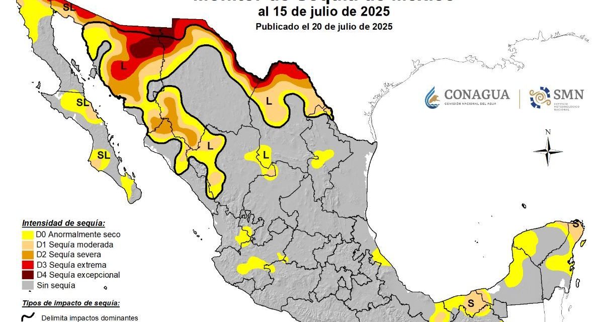 Lluvias no acaban con la sequía de Coahuila