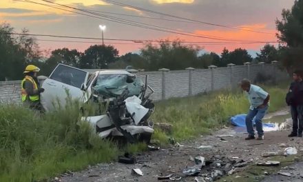Accidente fatal: Mueren 4 personas que iban al trabajo en la Saltillo-Zacatecas; responsable venía de una fiesta