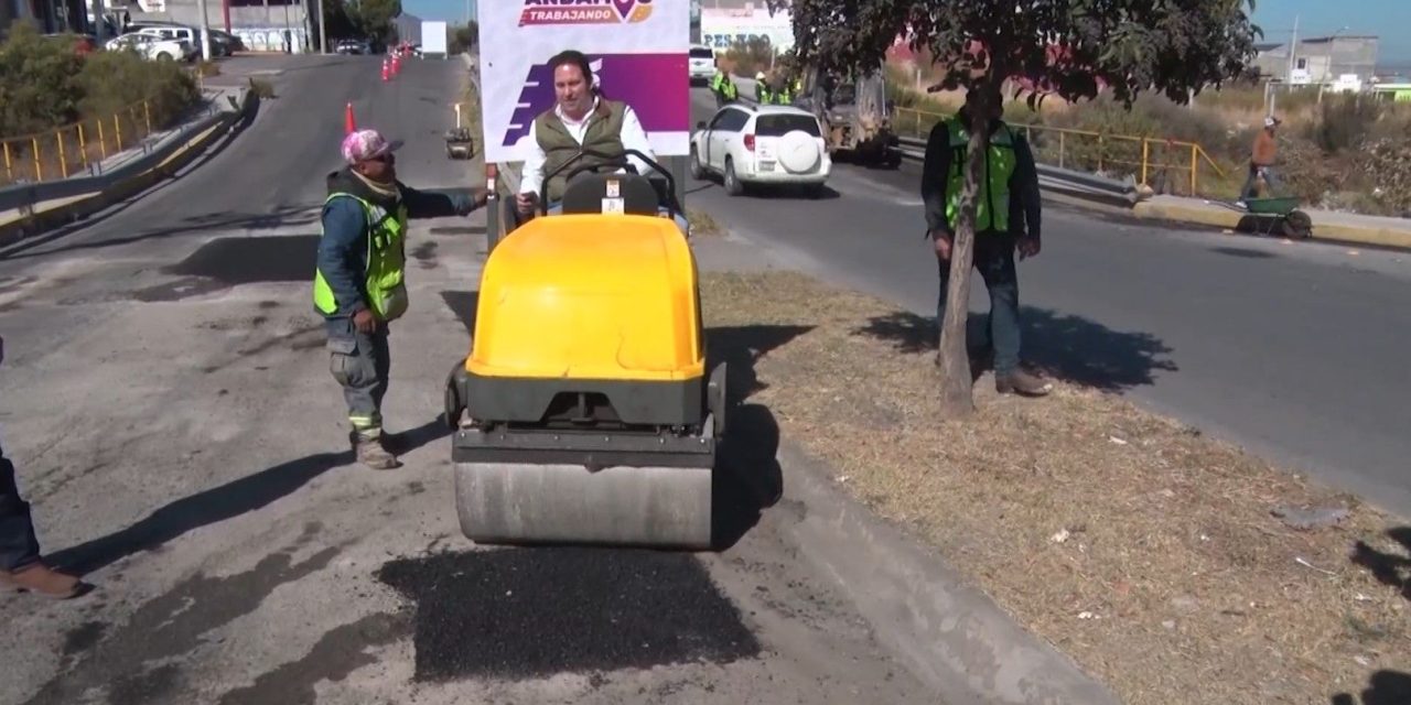 Municipio ha reparado 29 mil baches en lo que va del año en Saltillo