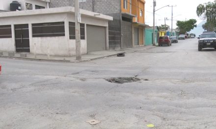 Existe una peligrosa trampa para automovilistas en la colonia Mirador de Ramos Arizpe