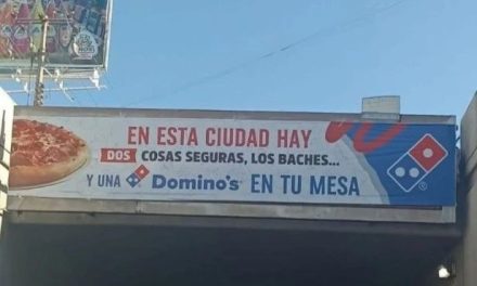 Pizzería en San Luis ¿fue clausurada por anuncio donde ‘exhibían’ los baches’?