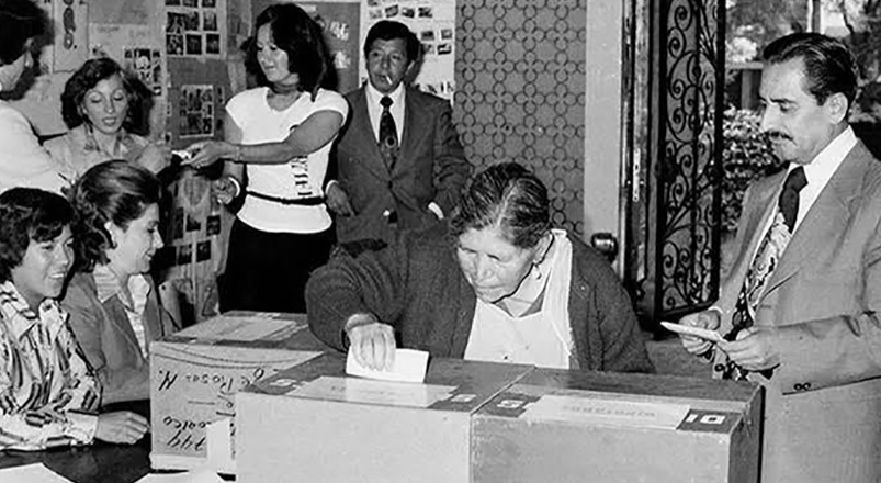 70 años de la primera votación de mujeres en México