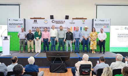 Carlos Villarreal presenta plan metropolitano de movilidad sustentable