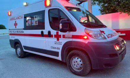 Cruz Roja atiende parto de emergencia en casa en Múzquiz