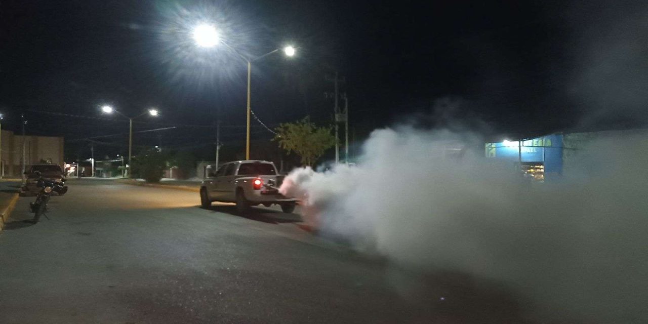 Refuerzan brigadas de fumigación para prevenir el dengue