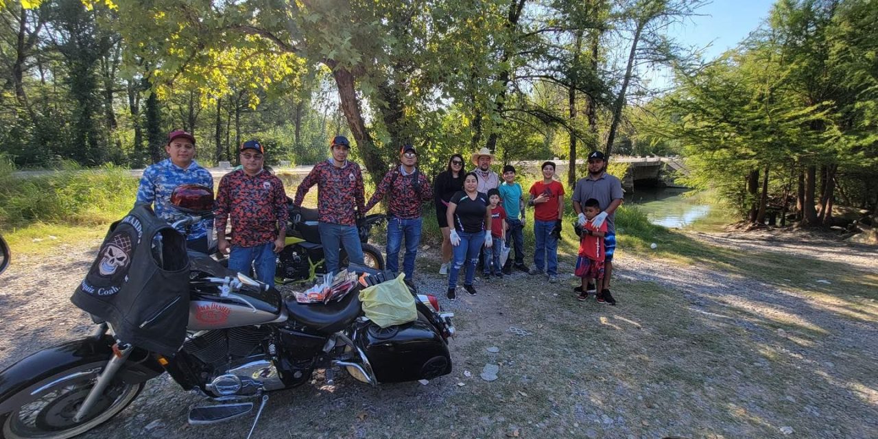 Retiran tres toneladas de basura del río Sabinas