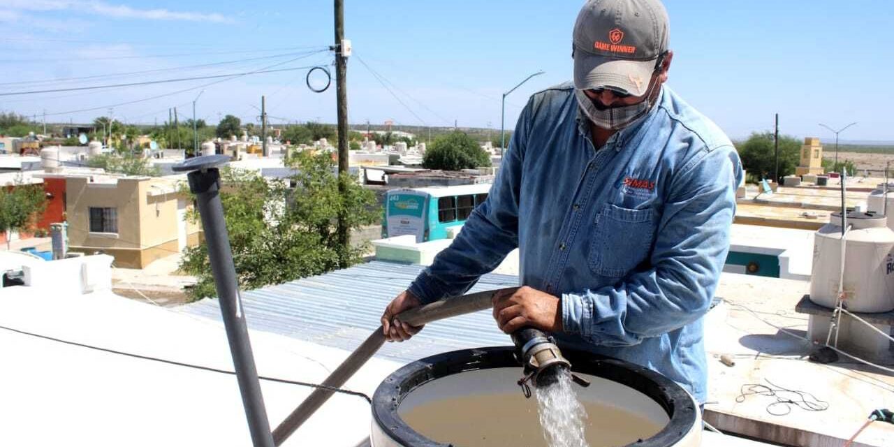 Buscan mejorar el abastecimiento de agua en Sabinas