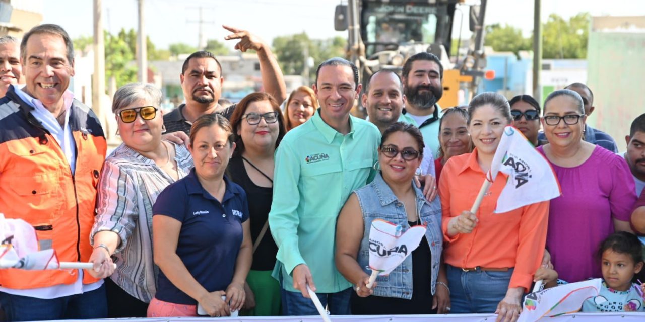 Invierte Gobierno de Acuña 800 mil pesos en obras