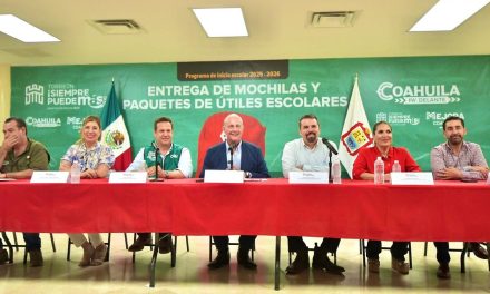 Román Cepeda anuncia programa de entrega de mochilas y útiles escolares