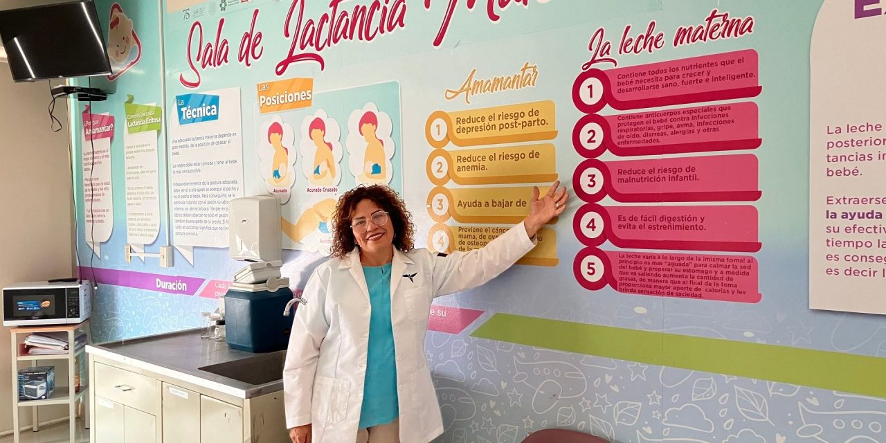 Hospital General de Torreón se suma a la concientización sobre lactancia