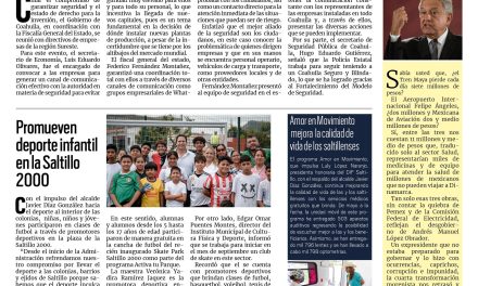 Portada RCG Media [10 de agosto de 2025] Empresarios destacan el nivel de seguridad en Coahuila; Apoyan Manolo y Tomás al campo y más…