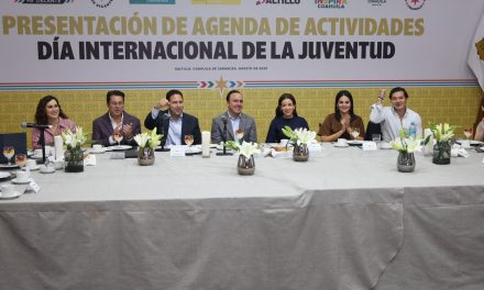 Coahuila es grande porque tenemos una juventud fuerte