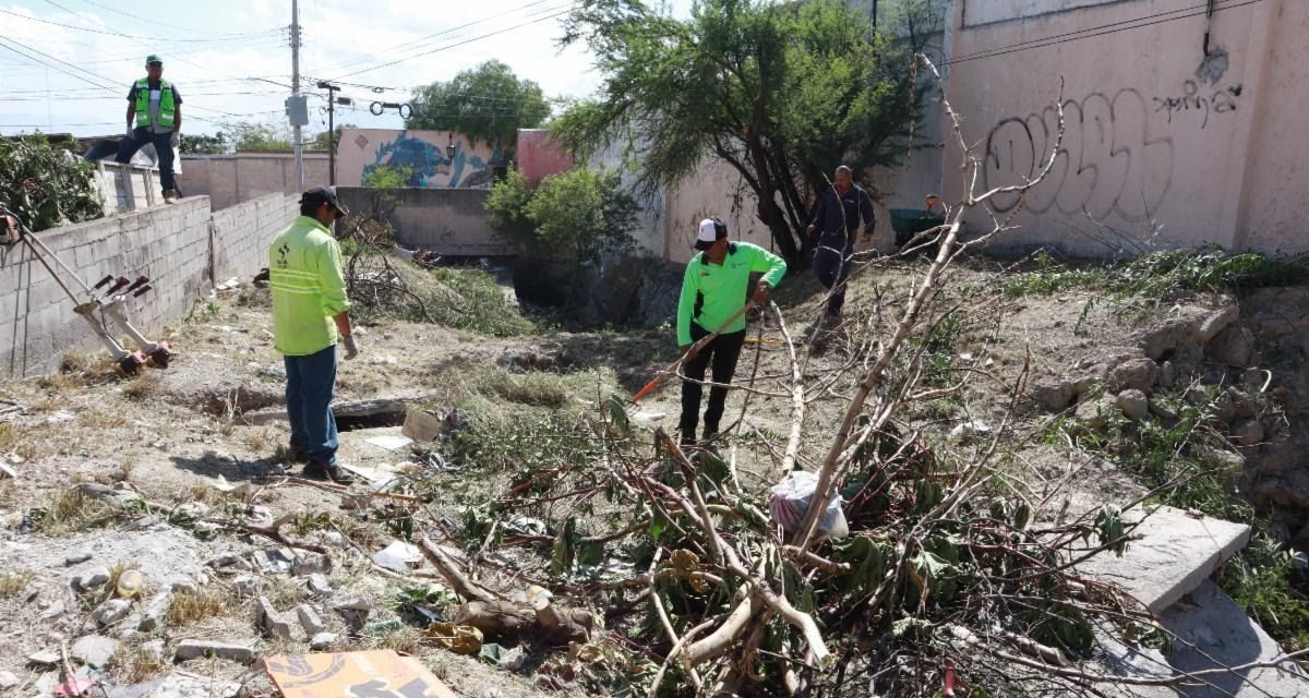 Refuerza Javier Díaz la atención a los arroyos