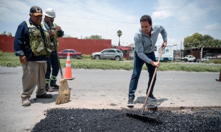 Reparan más de 36 mil baches en Saltillo