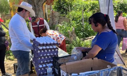 Llega Mercadito sobre ruedas y camión de salud al ejido Chapula