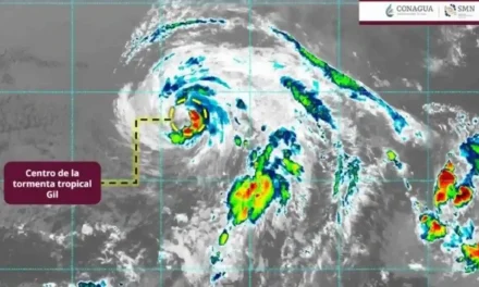 Huracán ‘Gil’ se debilita a tormenta tropical; vigilan dos zonas de baja presión en el Pacífico