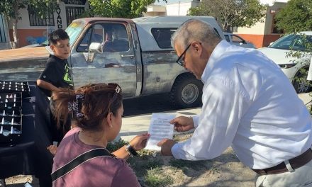 Llega el camión de la salud ahora a la colonia Saltillo 2000
